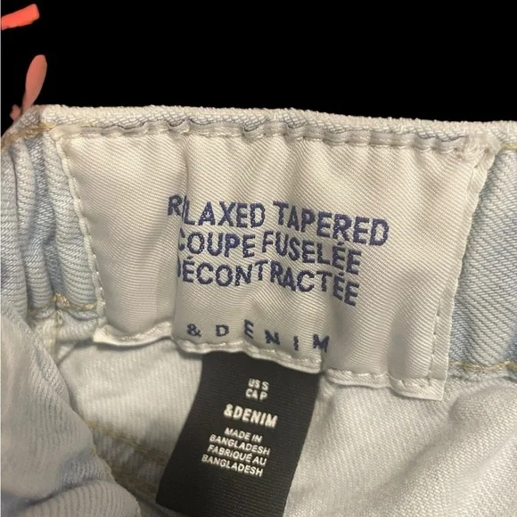 & Denim relaxed tapered jeans - Picture 4 of 6